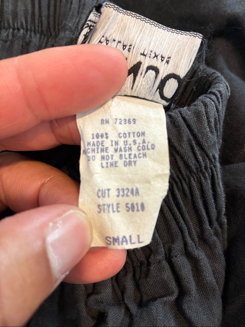 Women's Black Tiered Maxi Skirt with Elastic Waist - Picture 8 of 8